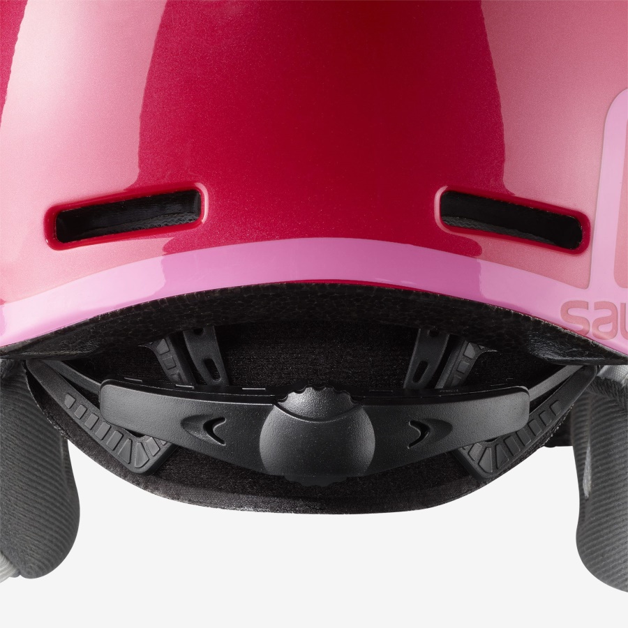 Junior-Kids' Helmet Grom Visor Glossy-Pink