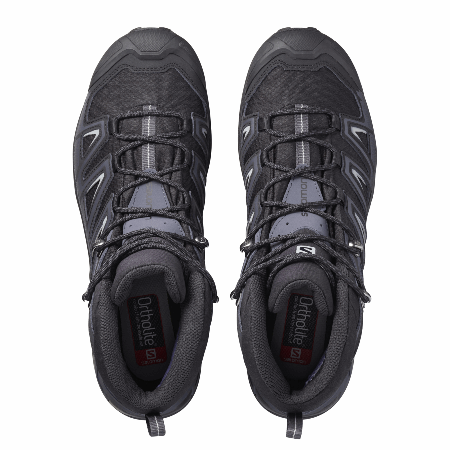 Men's Hiking Boots X Ultra 3 Mid Gore-Tex Black-India Ink-Monument