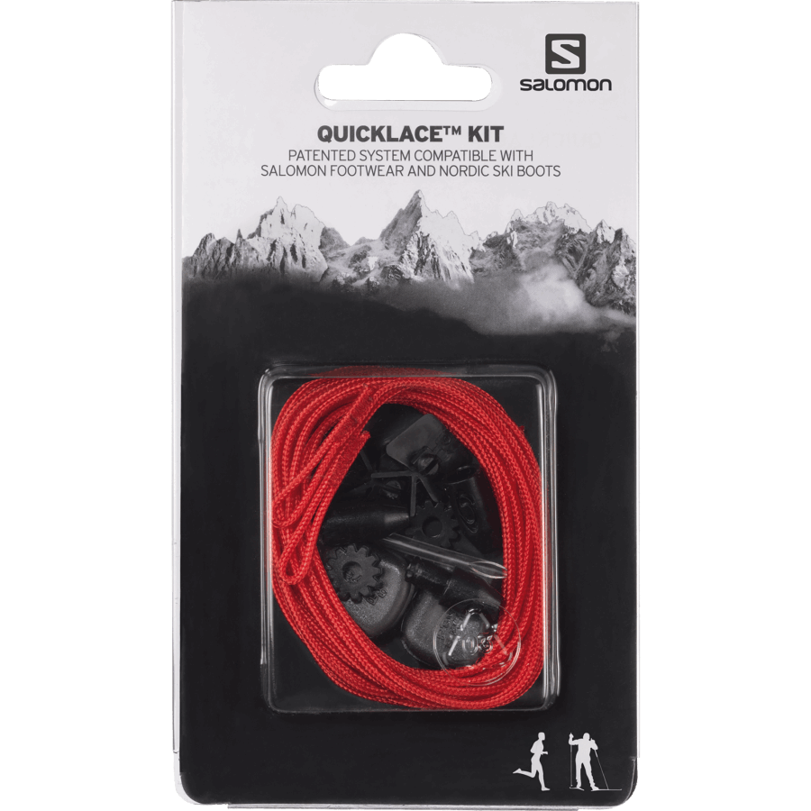 Unisex Spare Parts Quicklace Kit Red