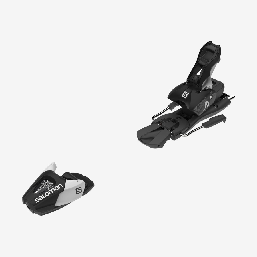 Junior-Kids' All-Mountain Bindings L7 Gripwalk Black-White