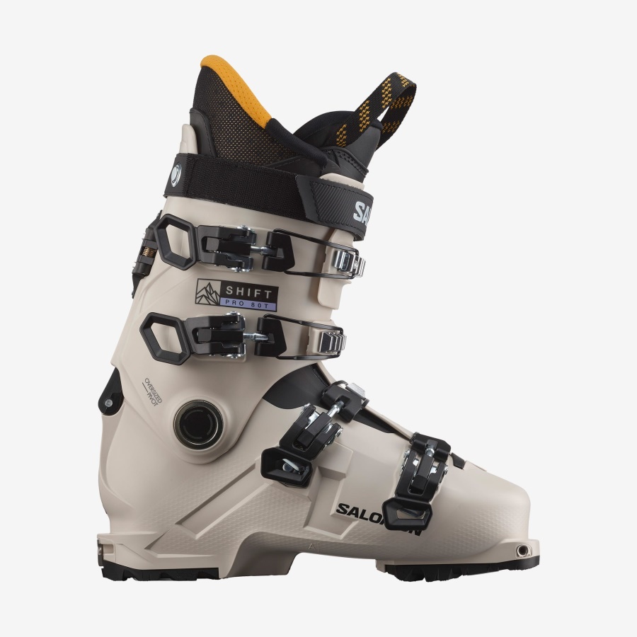Junior-Kids' All-Mountain Boots Shift Pro 80T At Rainy Day-Black-Solar Power