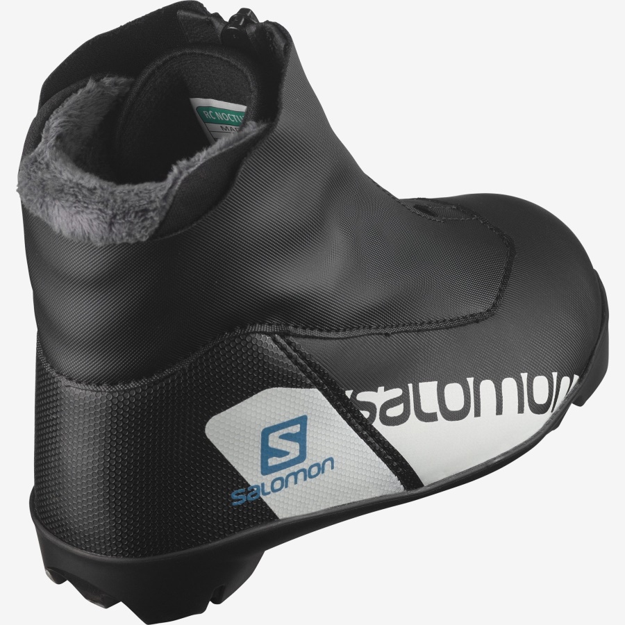 Junior-Kids' Classic Nordic Boots Rc Black-Process Blue