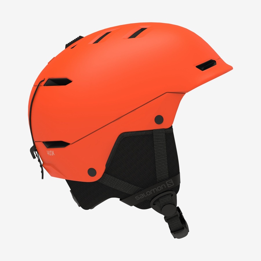 Junior-Kids' Helmet Husk Jr Neon Neon Orange