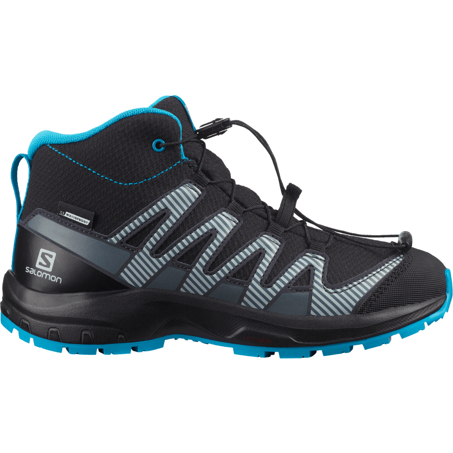 Junior-Kids' Shoes Xa Pro V8 Mid Climasalomon™ Waterproof Monument