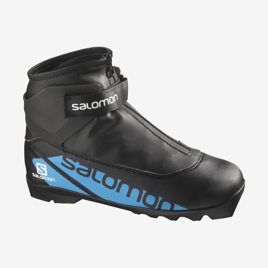 Junior-Kids' Skating|Classic Nordic Boots R/Combi Black-Process Blue