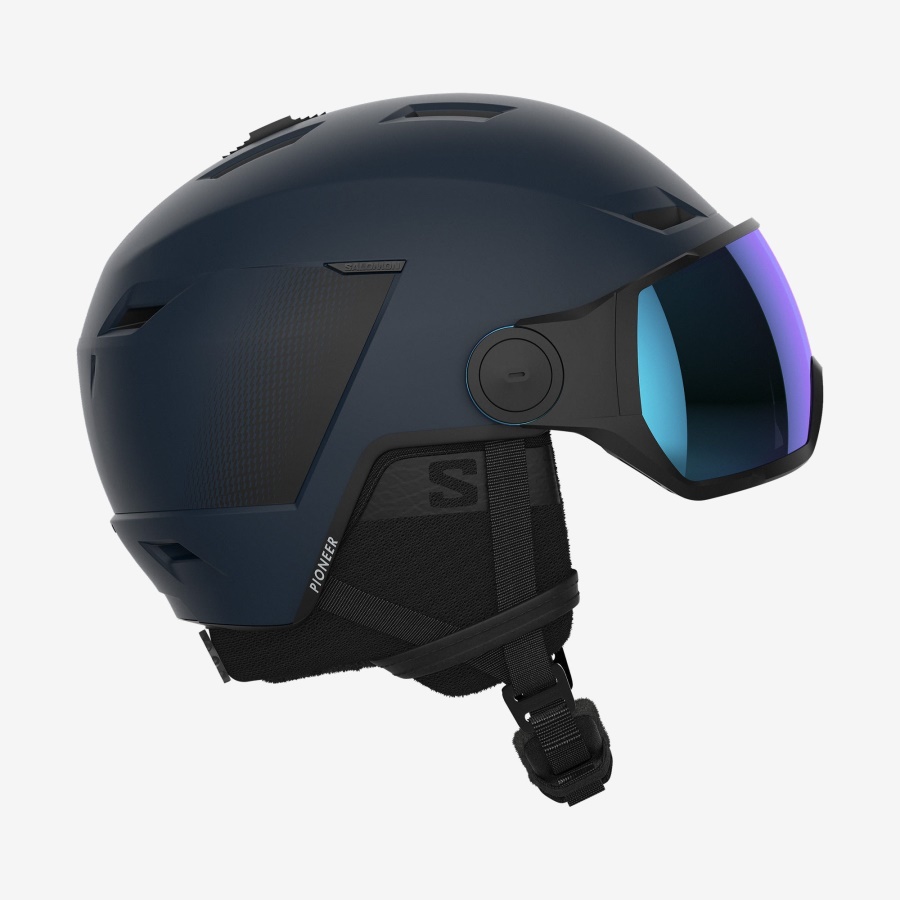 Unisex Helmet Pioneer Lt Visor Blue