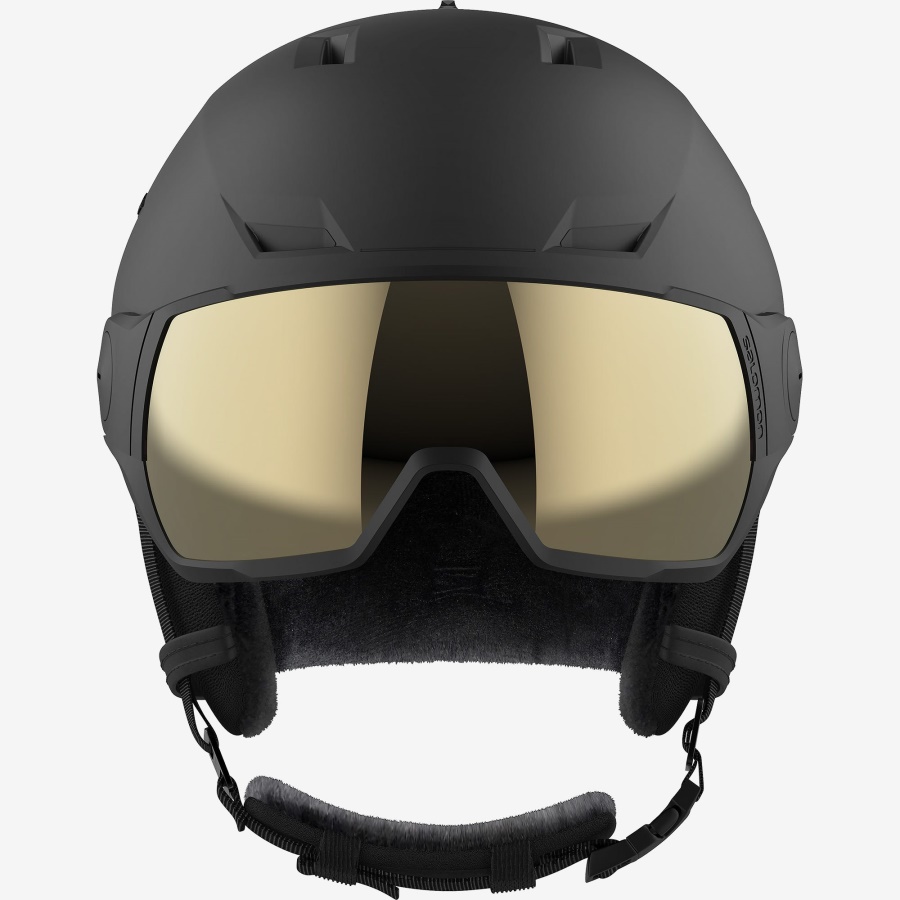 Unisex Helmet Pioneer Lt Visor Sigma Black/Grey Black-Grey