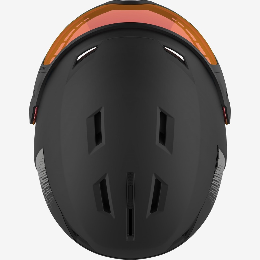 Unisex Helmet Pioneer Lt Visor Sigma Goji Red Black-Goji Berry