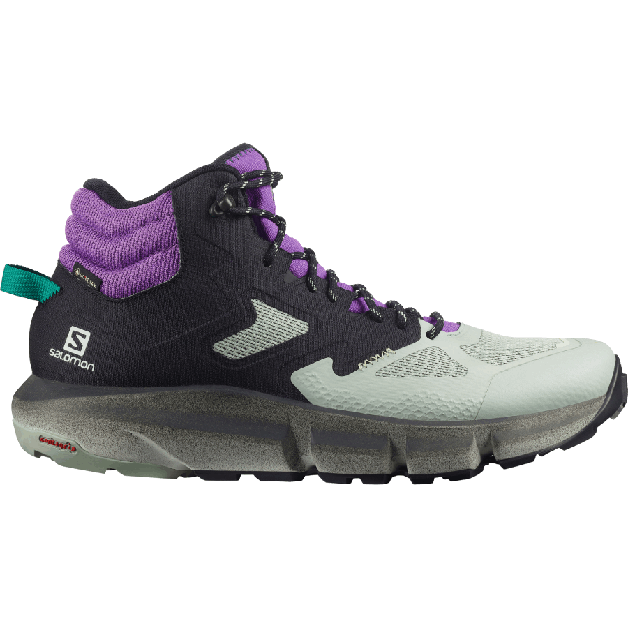 Men's Hiking Boots Predict Hike Mid Gore-Tex Black-Gray-Royal Lilac