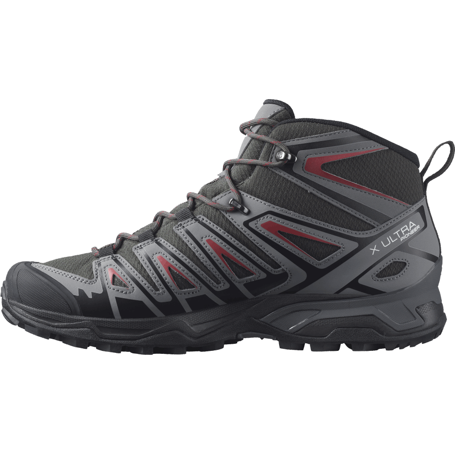 Men's Hiking Boots X Ultra Pioneer Mid Climasalomon™ Waterproof Biking Red