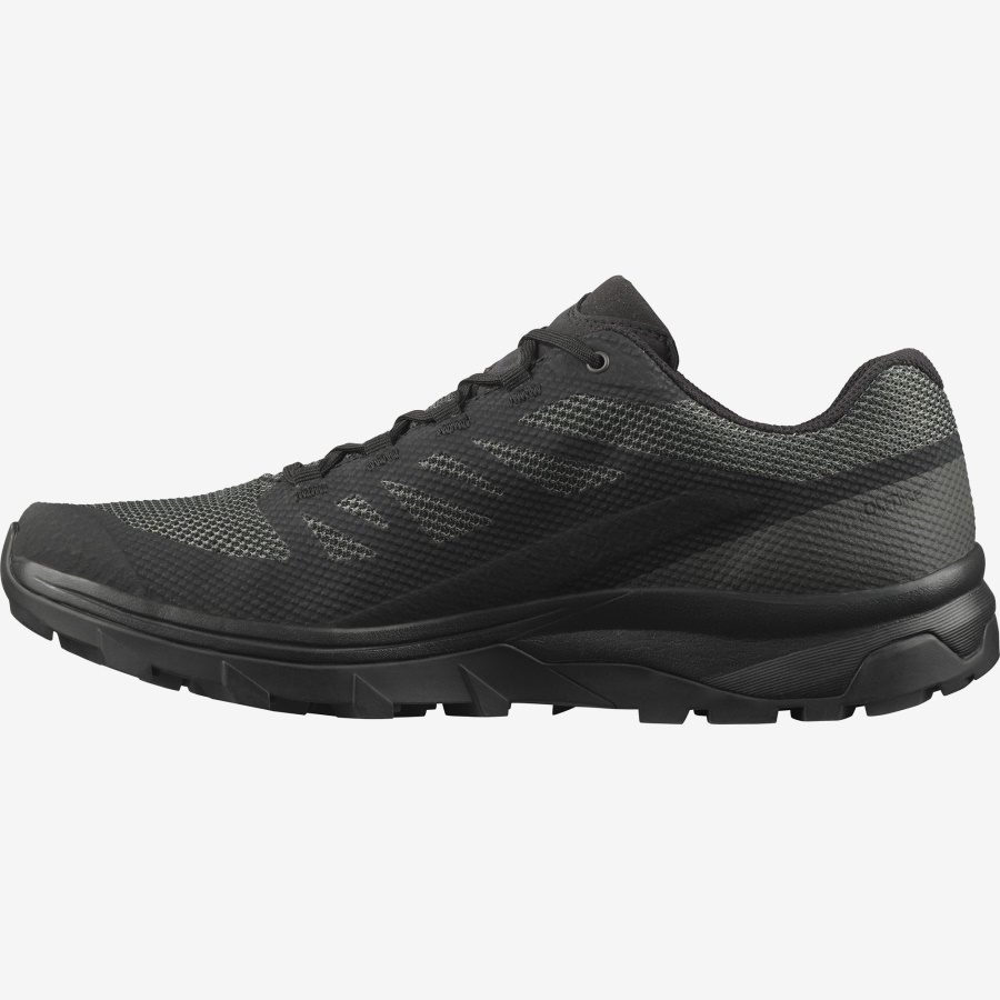 Men's Hiking Shoes Outline Wide Gore-Tex Black-Phantom-Magnet
