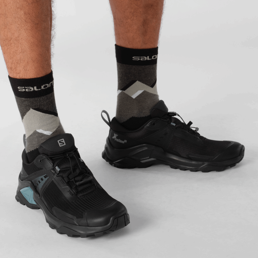 Men's Hiking Shoes X Raise 2 Black-Trooper