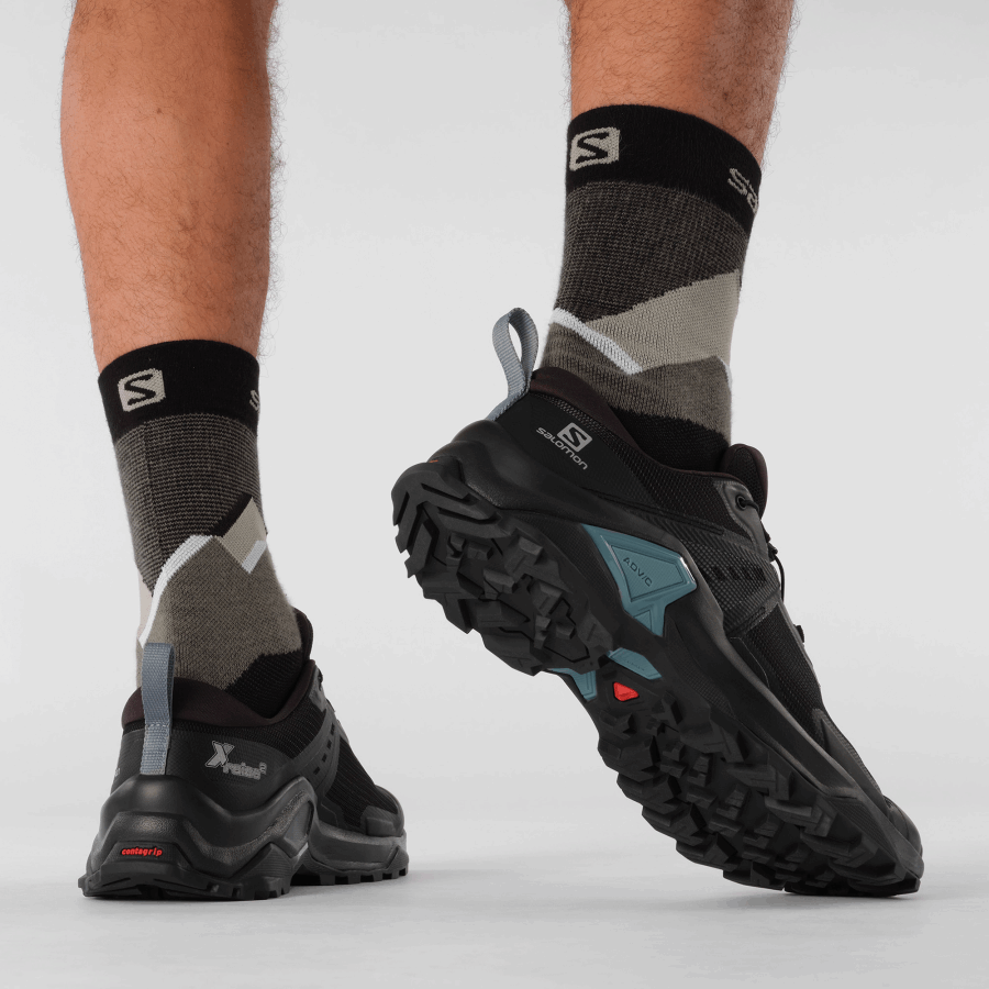 Men's Hiking Shoes X Raise 2 Black-Trooper