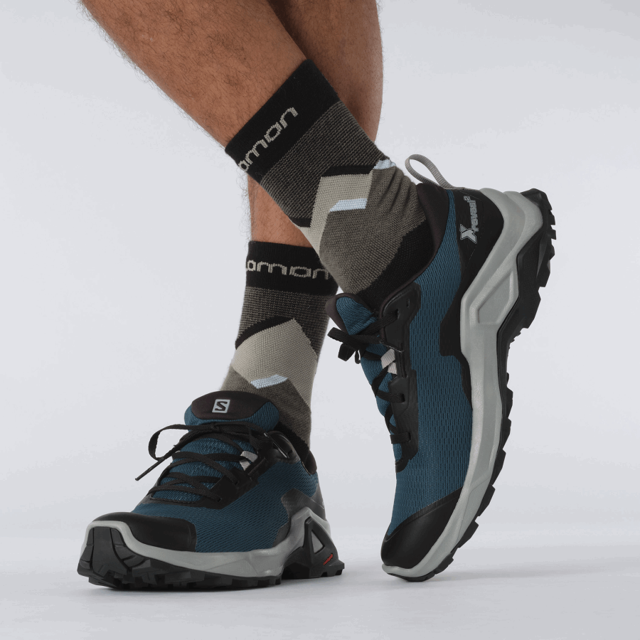 Men's Hiking Shoes X Reveal 2 Gore-Tex Legion Blue-Black-Quarry