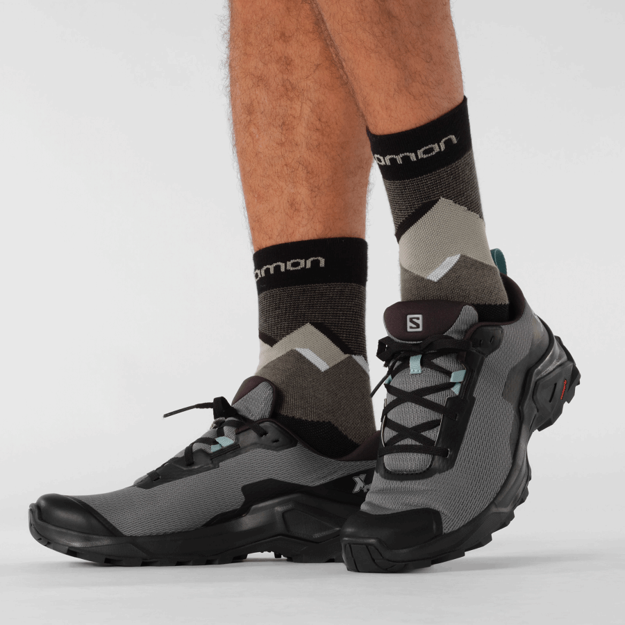 Men's Hiking Shoes X Reveal 2 Quiet Shade-Black-Quarry