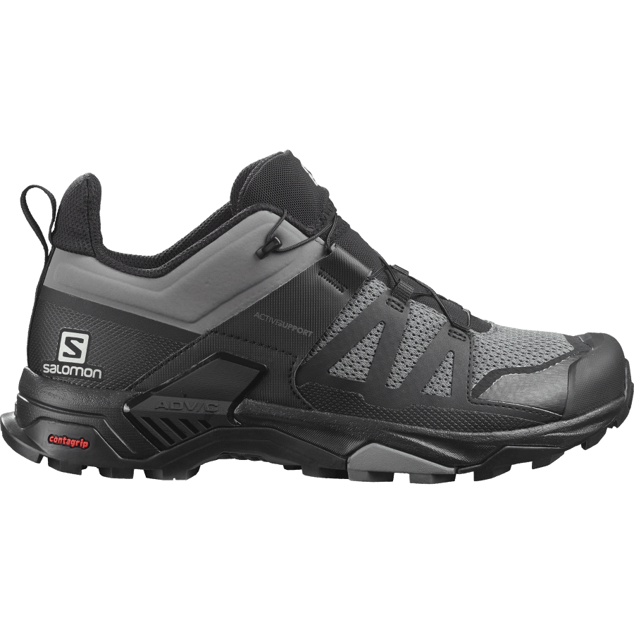 Men's Hiking Shoes X Ultra 4 Quiet Shade-Black