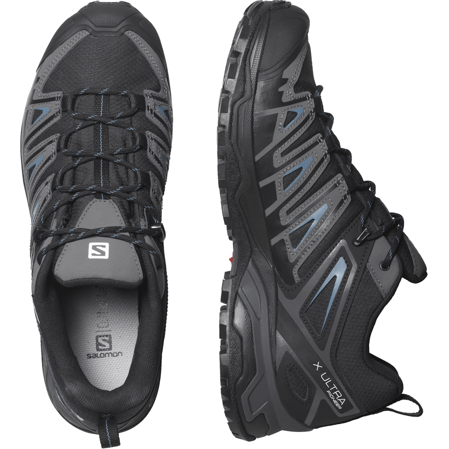 Men's Hiking Shoes X Ultra Pioneer Climasalomon™ Waterproof Bluesteel