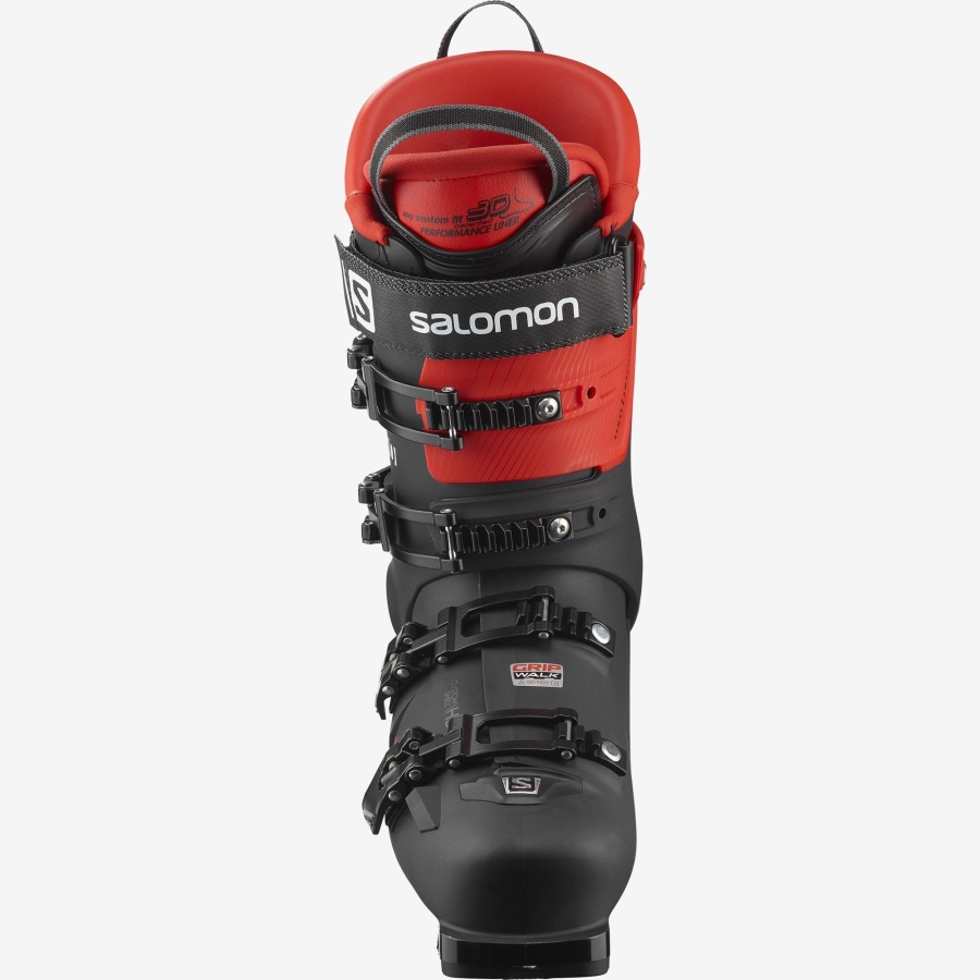 Men's On-Piste Boots S/Max 100 Black-Red-White