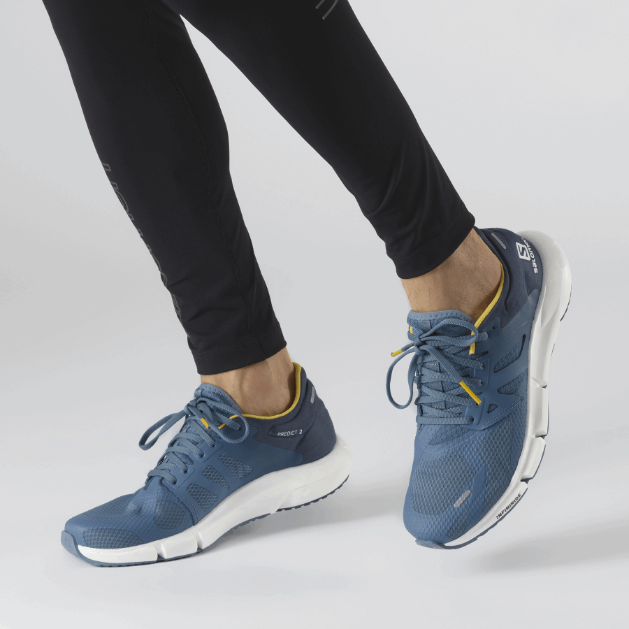 Men's Running Shoes Predict 2 Copen Blue-Dark Denim-Sulphur