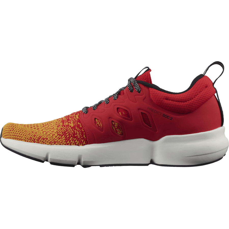 Men's Running Shoes Predict Soc 2 Autumn Blaze-Goji Berry-Black