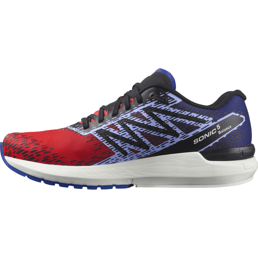 Men's Running Shoes Sonic 5 Balance Poppy Red-Clematis Blue-Black