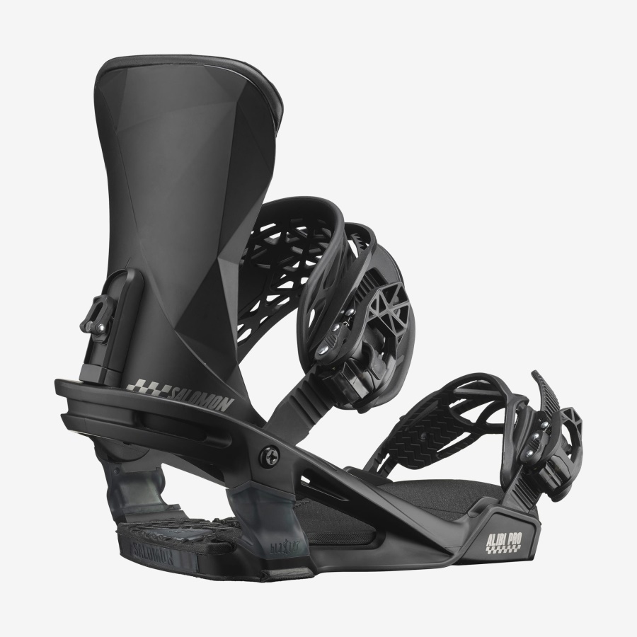 Men's Snowboard Bindings Alibi Pro Black