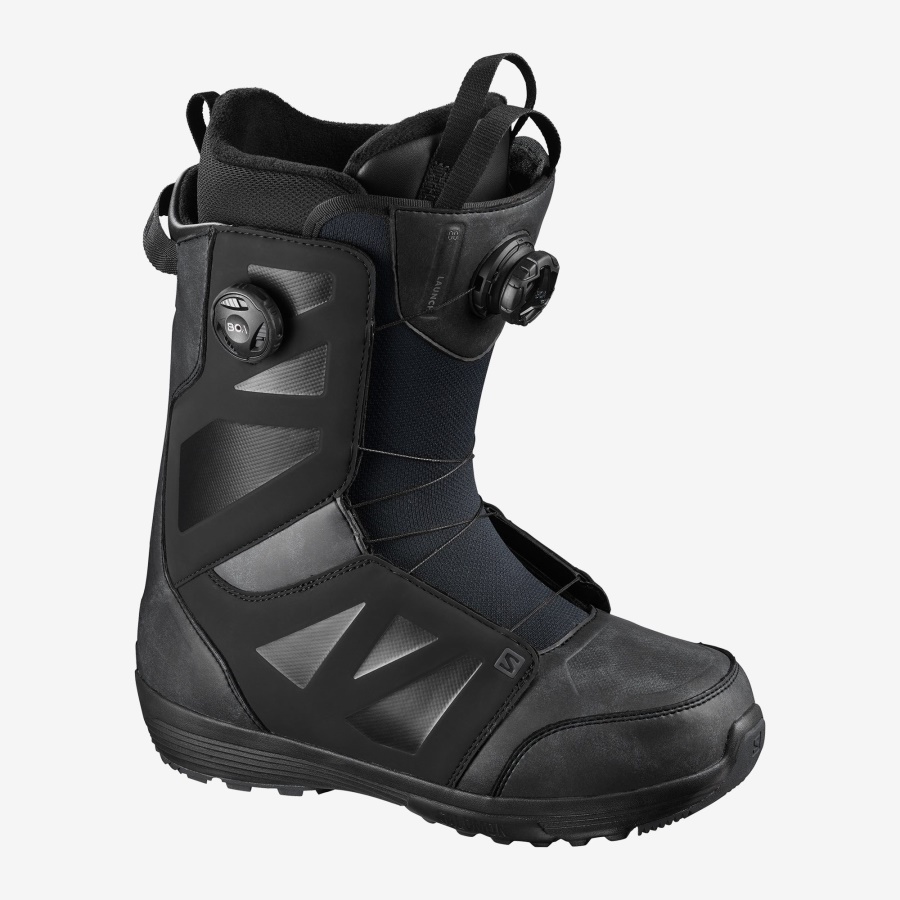 Men's Snowboard Boots Launch Boa Sj Boa Black