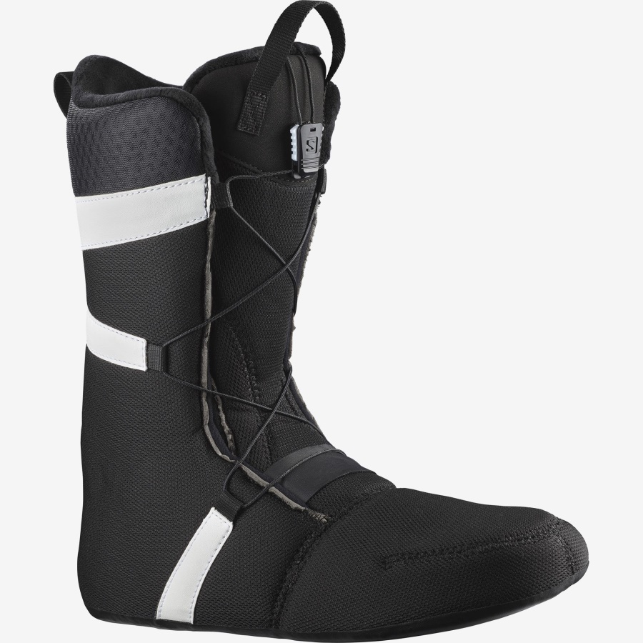 Men's Snowboard Boots Launch Lace Boa Sj Black-White