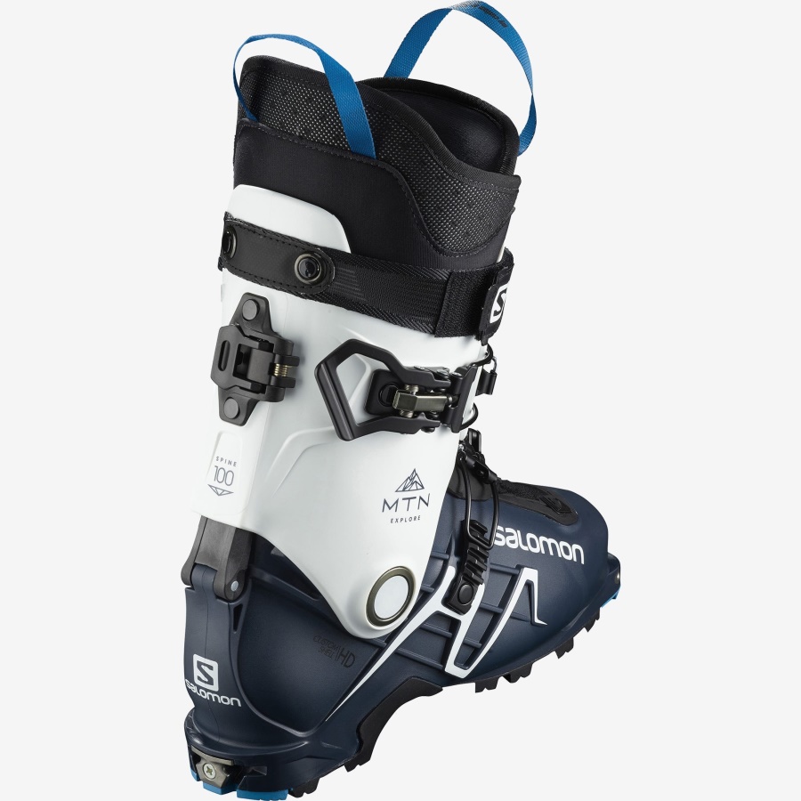 Men's Touring Boots Mtn Explore Petrol Blue-White-Black