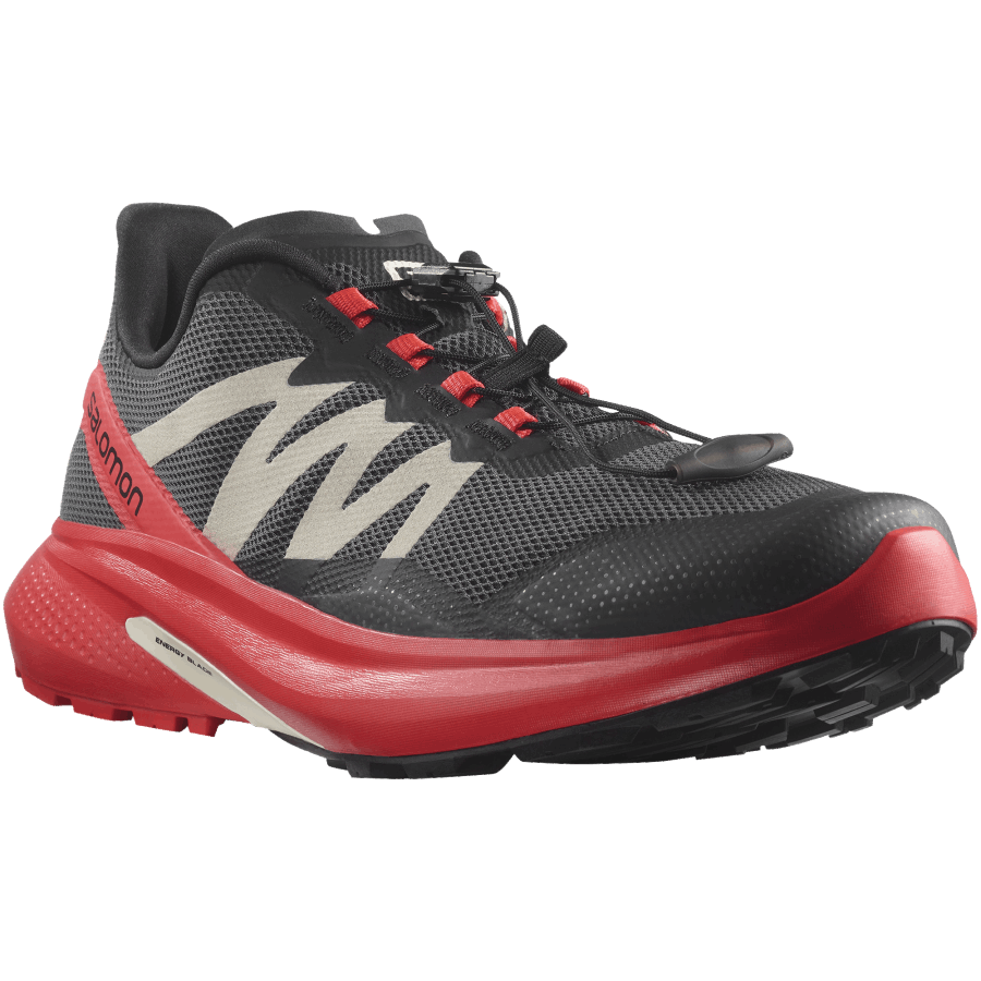 Men's Trail Running Shoes Hypulse Magnet-Poppy Red-Black