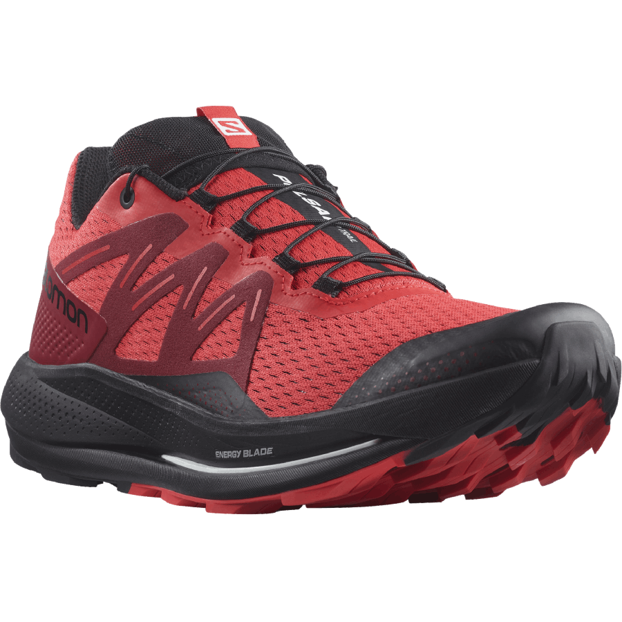 Men's Trail Running Shoes Pulsar Trail Poppy Red-Biking Red-Black