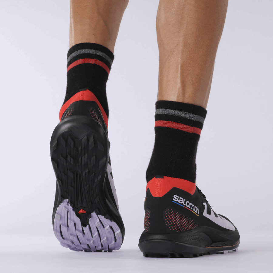 Men's Trail Running Shoes Pulsar Trail Pro Purple Heather-Black