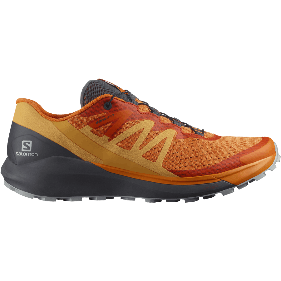 Men's Trail Running Shoes Sense Ride 4 Vibrant Orange-Ebony-Quarry