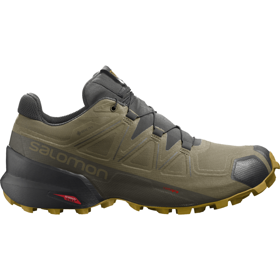 Men's Trail Running Shoes Speedcross 5 Gore-Tex Martini Olive