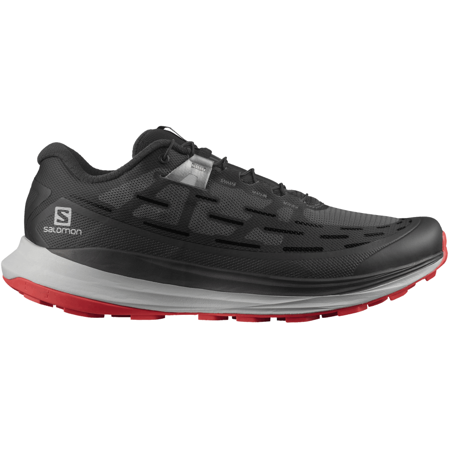 Men's Trail Running Shoes Ultra Glide Black-Alloy-Goji Berry
