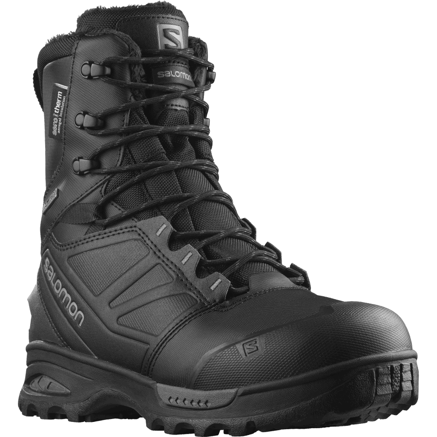 Men's Winter Boots Toundra Pro Climasalomon™ Waterproof Black-Magnet