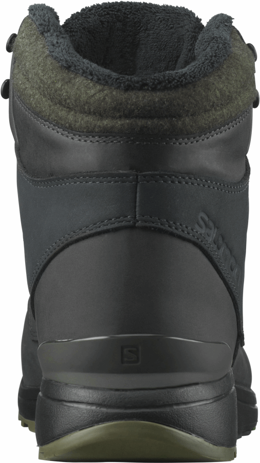 Men's Winter Boots Utility Winter Climasalomon™ Waterproof Black-Peat-Green