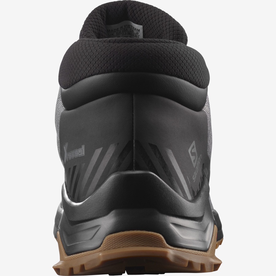 Men's Winter Boots X Reveal Chukka Climasalomon™ Waterproof Quiet Shade-Gum1A