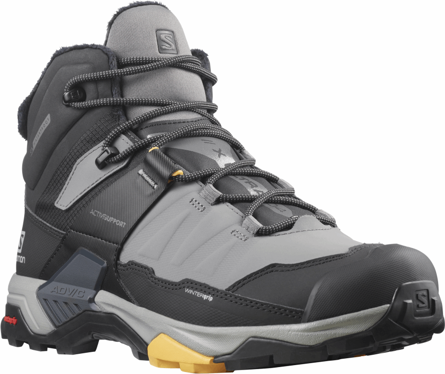 Men's Winter Boots X Ultra 4 Mid Winter Thinsulate™ Climasalomon™ Waterproof Quiet Apricot