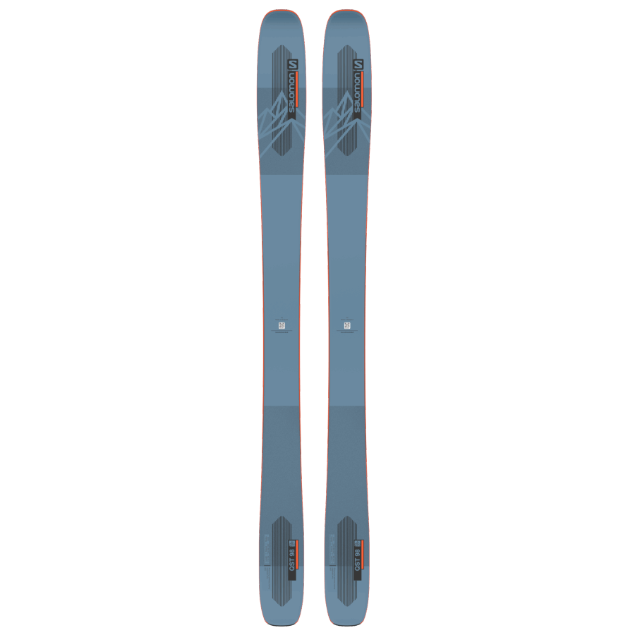 Unisex All-Mountain Skis Qst 98 Copen Blue-Flame-Black