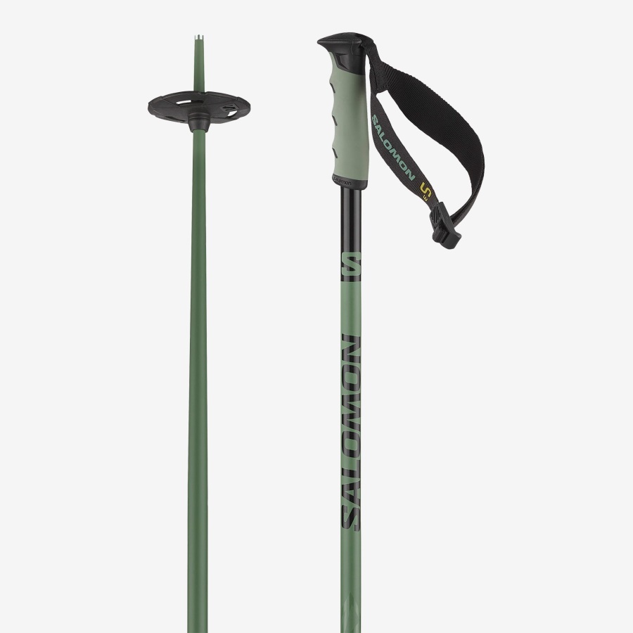 Unisex Alpine Poles Hacker S3 Duck Green