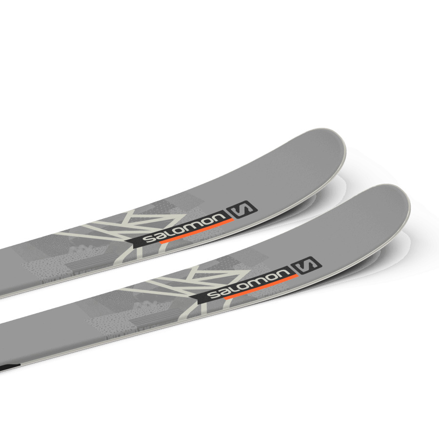 Unisex Freestyle Skis Qst Spark Storm Gray-Black-Flame