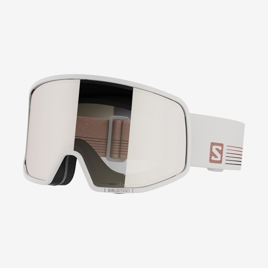 Unisex Goggles White Lo Fi Multilayer