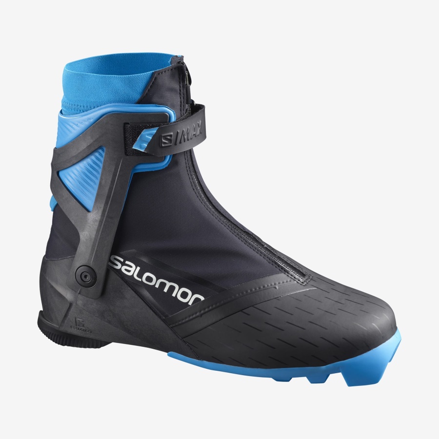 Unisex Skating Nordic Boots S/Max Carbon Skate Mv Black-Process Blue
