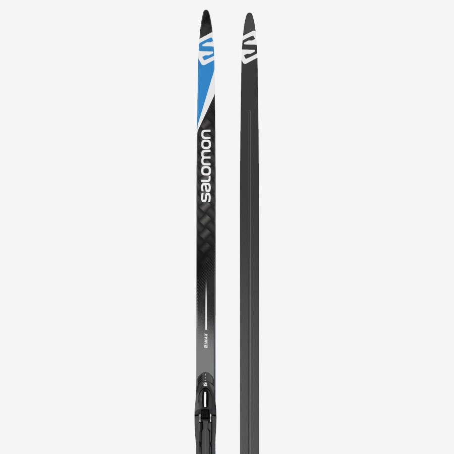 Unisex Skating Nordic Ski Package S/Max Carbon Skate X-Stiff (And Prolink Shift-In)