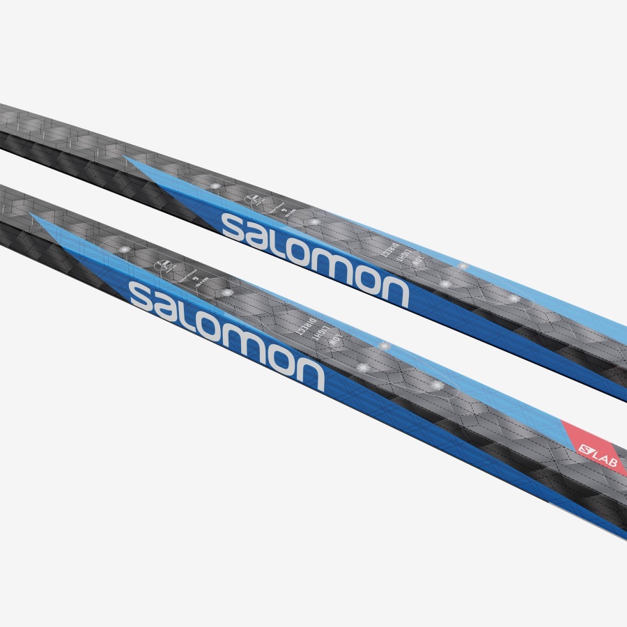 Unisex Skating Nordic Skis S/Lab Carbon Skate Red