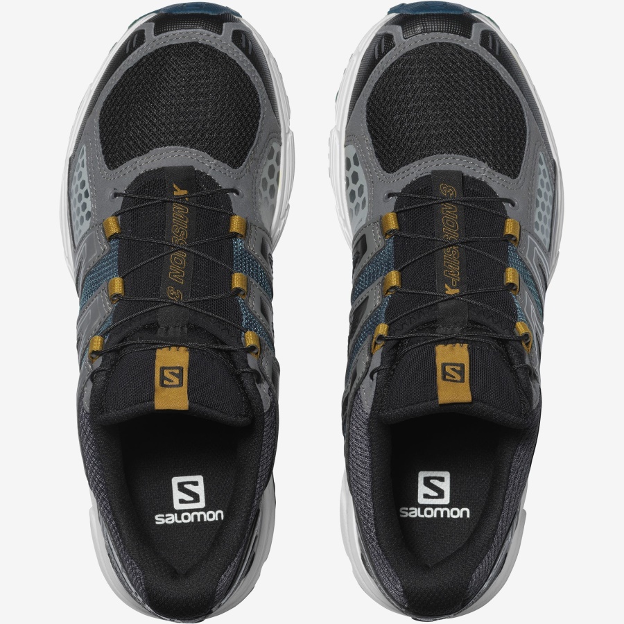 Unisex Sportstyle Shoes X-Mission 3 Ebony-Quiet Shade-Mallard Blue