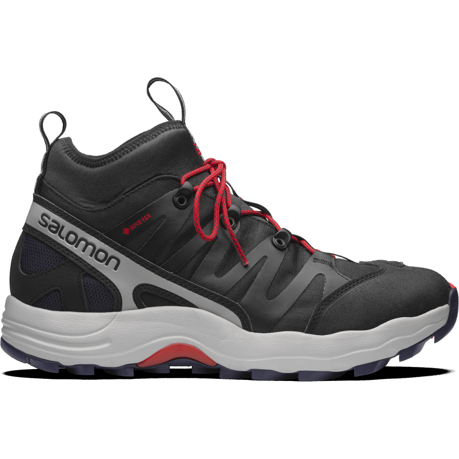 Unisex Sportstyle Shoes Xa Pro 1 Mid Gore-Tex Black-Alloy-Goji Berry