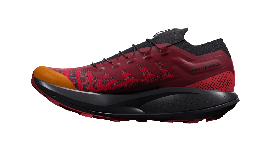Unisex Trail Running Shoes Pulsar Trail Pro For Ciele Black-Fiery Red