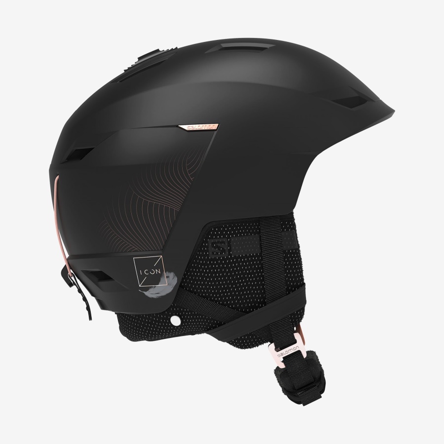 Women's Helmet Icon Lt Ca Black